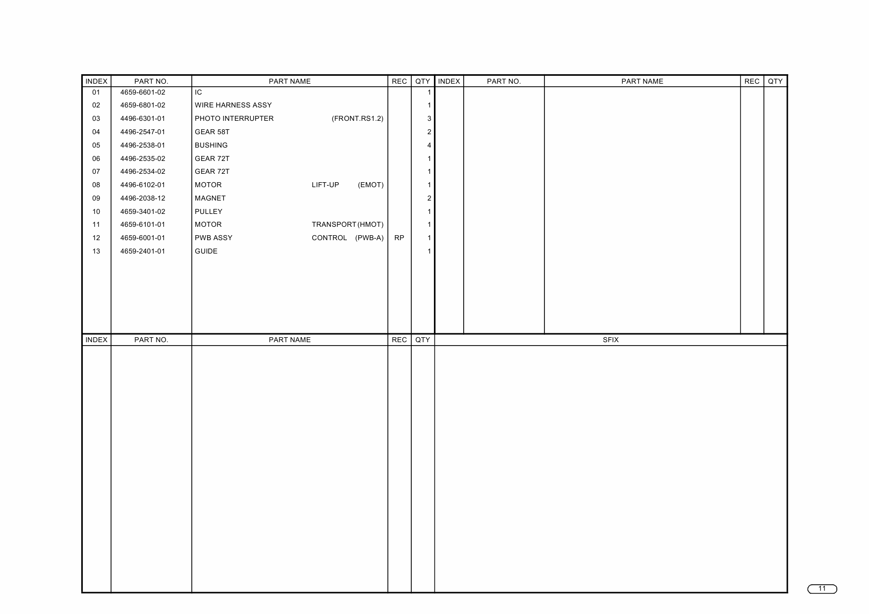Konica-Minolta Options PF-117 Parts Manual-6